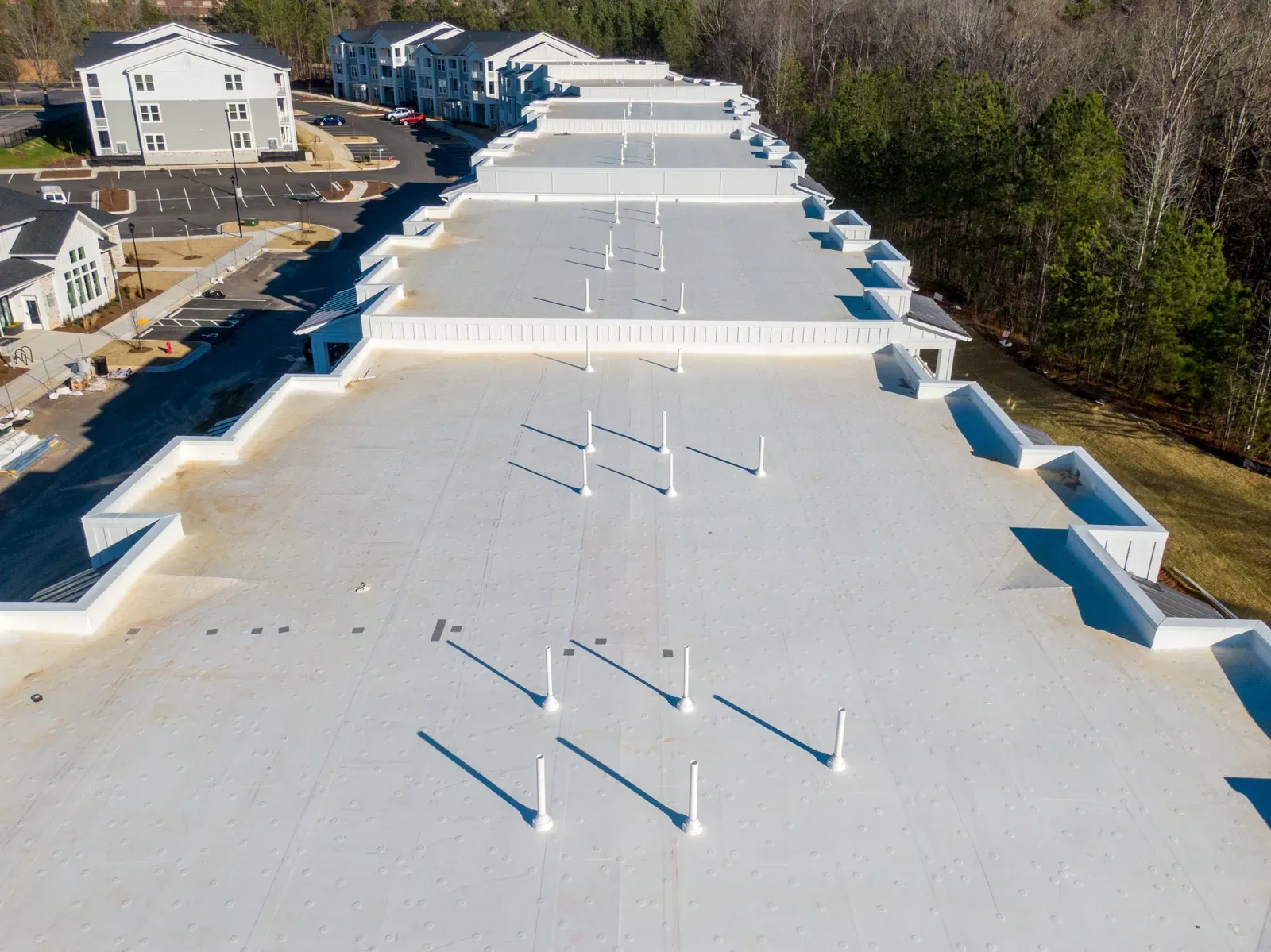 "Commercial EPDM roof replacement and installation, hero-approved" | New Jersey Gutter